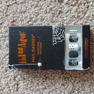 Red Aspen Nail Dashes (Elvira Said "EEK!")